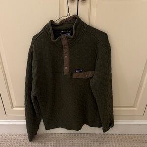 Patagonia Men's Olive Crewneck Sweater
